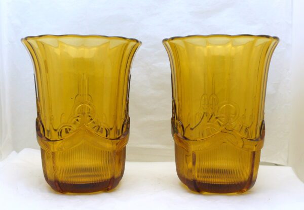 Vase luxval Olympic Val Saint Lambert – Image 9