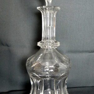 carafe cristal Val Saint Lambert Metternich