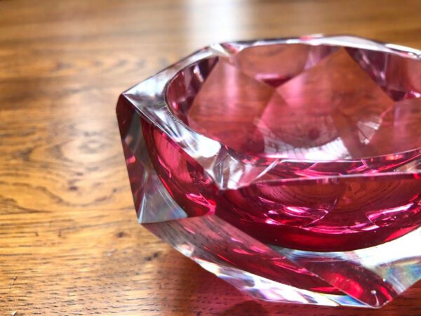 Cendrier en cristal Val Saint Lambert – Image 3