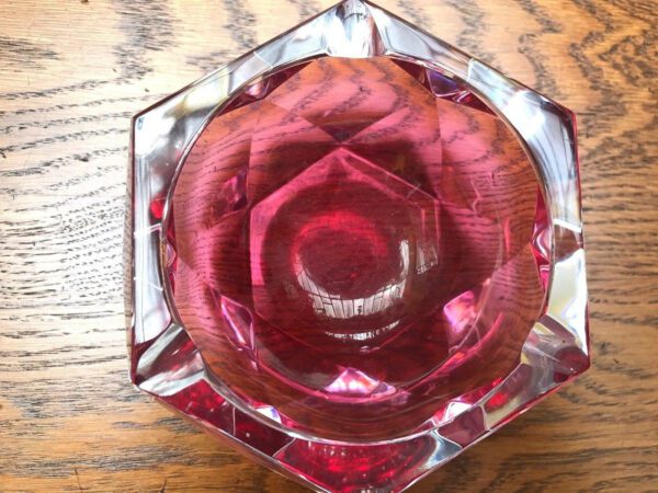 Cendrier en cristal Val Saint Lambert – Image 5