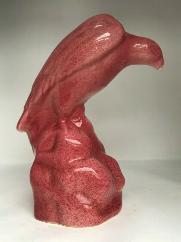Sculpture Art Déco en céramique Rapace – Image 3