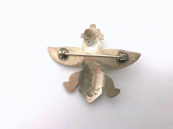 broche bijou ARGENT turquoise – Image 2