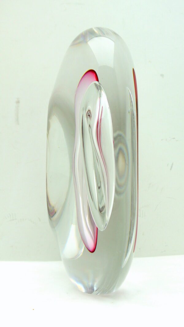 Sculpture en verre Hanne Dreutler Arthur Zirnsack signée – Image 3