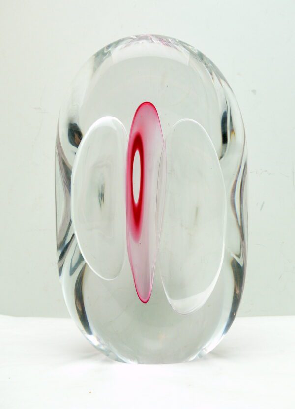 Sculpture en verre Hanne Dreutler Arthur Zirnsack signée – Image 4