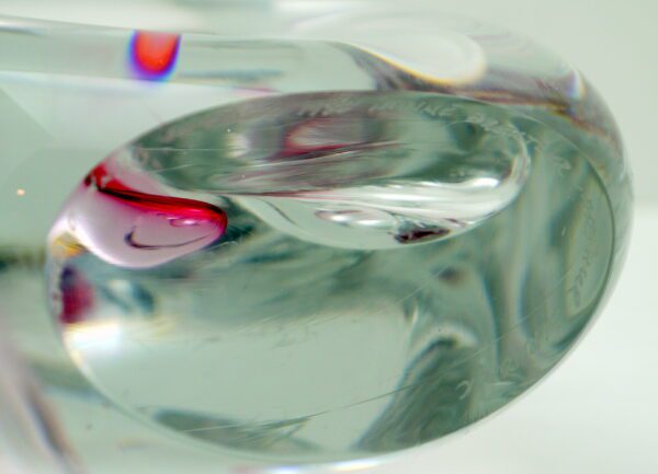 Sculpture en verre Hanne Dreutler Arthur Zirnsack signée – Image 9
