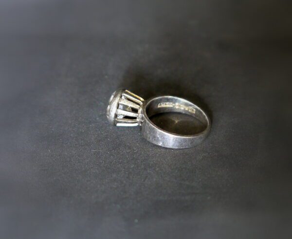 Bague Alton argent et zircon – Image 2