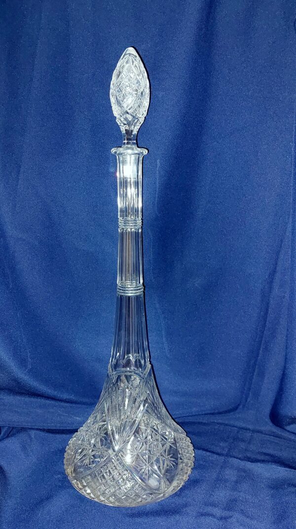 Grande carafe cristal clair Val Saint Lambert