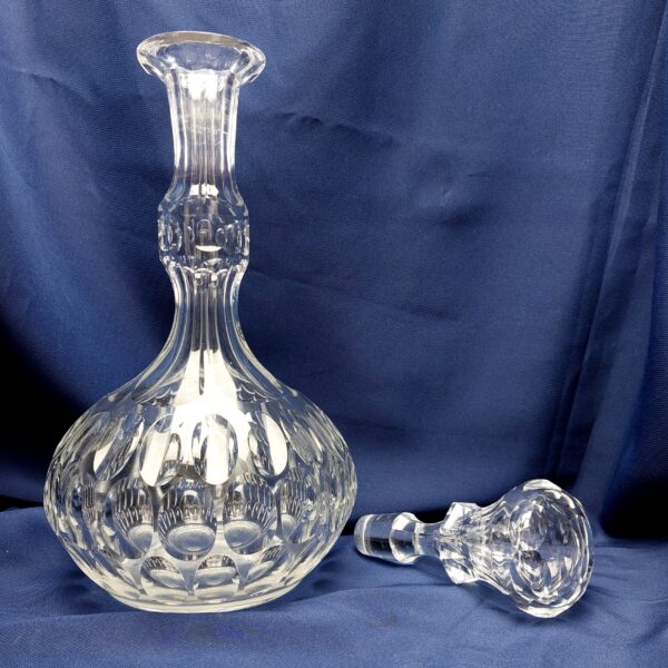 Carafe 35 cm cristal clair Prince de Galles Val Saint Lambert – Image 2