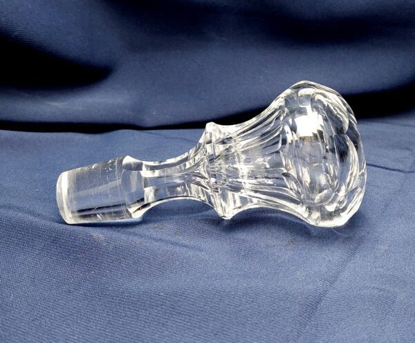Carafe 35 cm cristal clair Prince de Galles Val Saint Lambert – Image 5