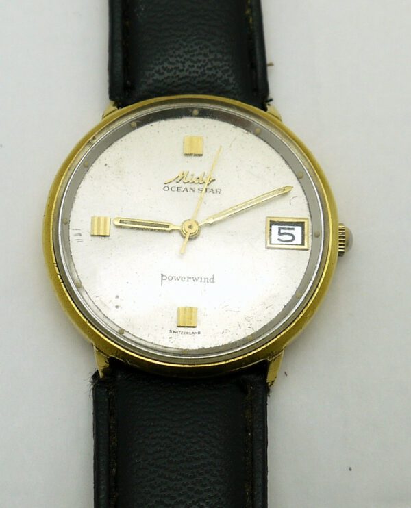Montre automatique or Mido Océan star "powerwind". – Image 4