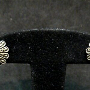 Boucles d'oreille argent et marcassites