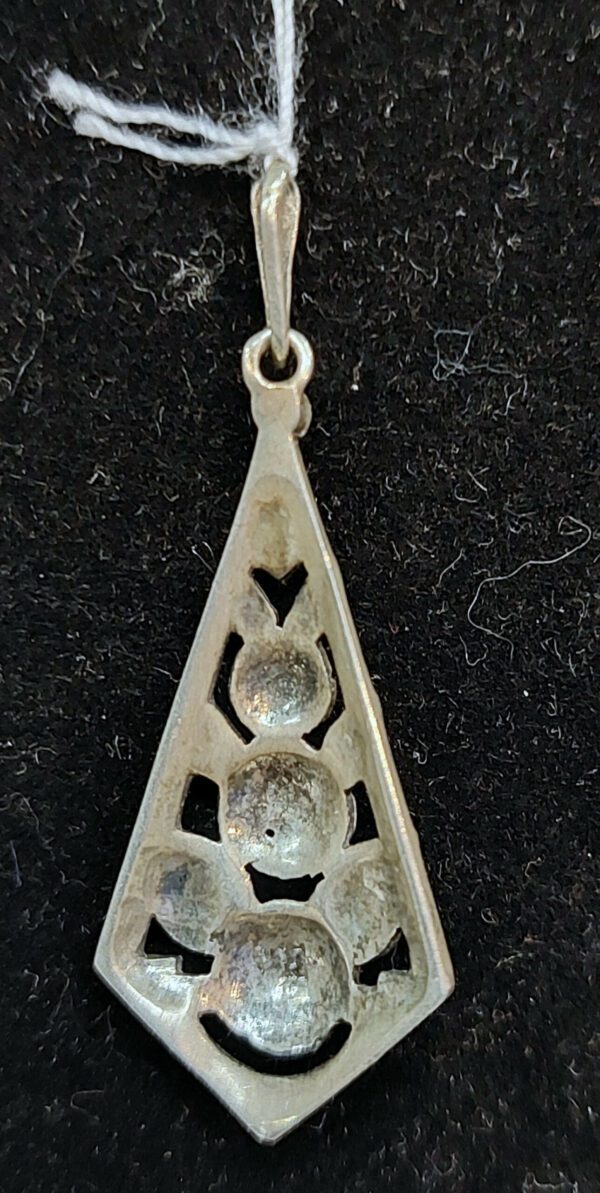 Pendentif argent et marcassites – Image 3
