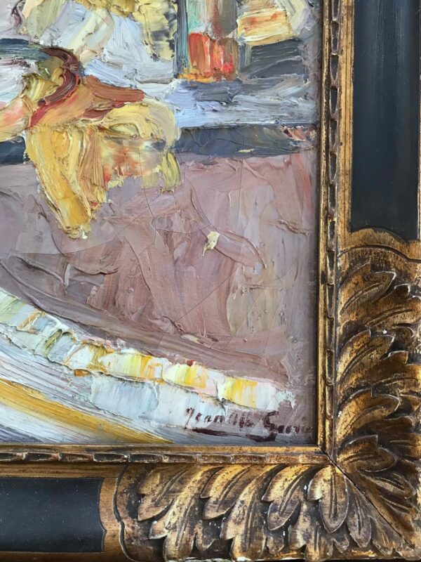 GOORIS JEAN ALBERT  Huile sur toile nature morte – Image 2