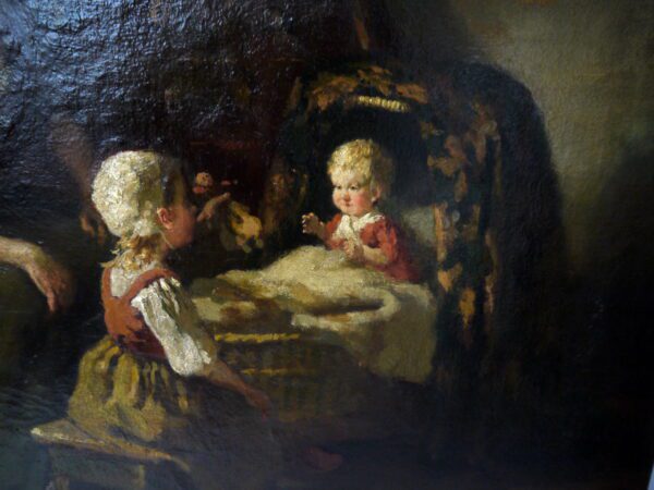 Sijthoff Gisbertus Jan Huile sur toile – Image 4