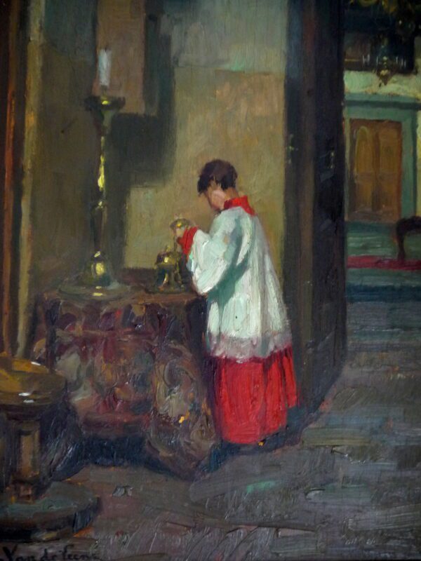 Van de Leene Jules Huile sur panneau – Image 2