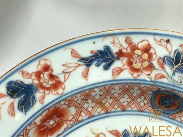 Assiette porcelaine Chine fin XVIIIeme – Image 4