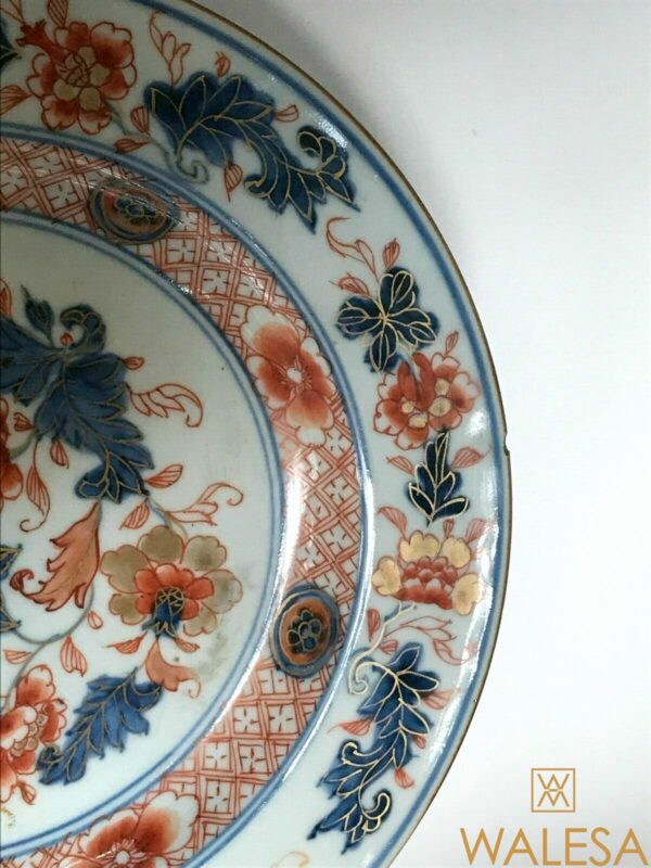 Assiette porcelaine Chine fin XVIIIeme – Image 3
