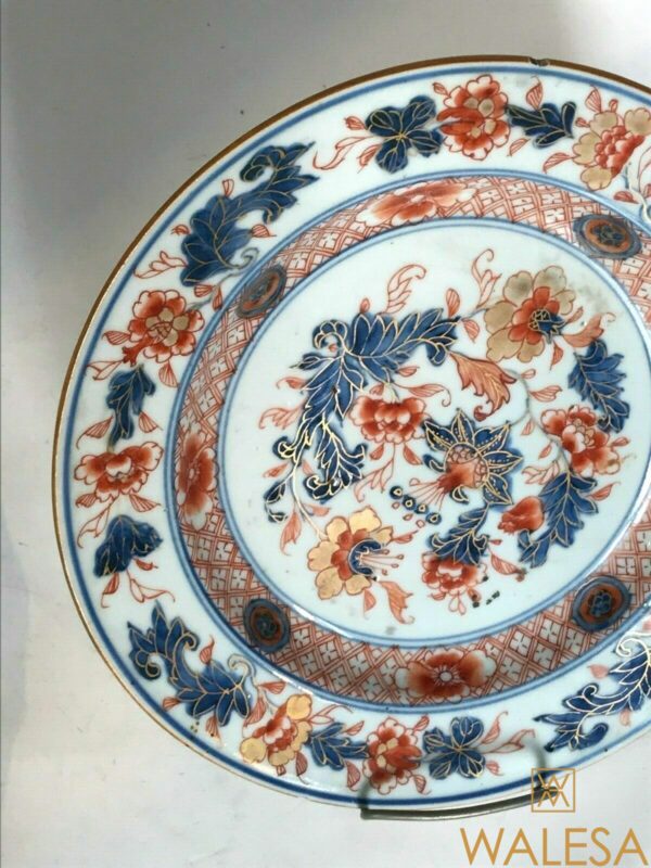 Assiette porcelaine Chine fin XVIIIeme – Image 2