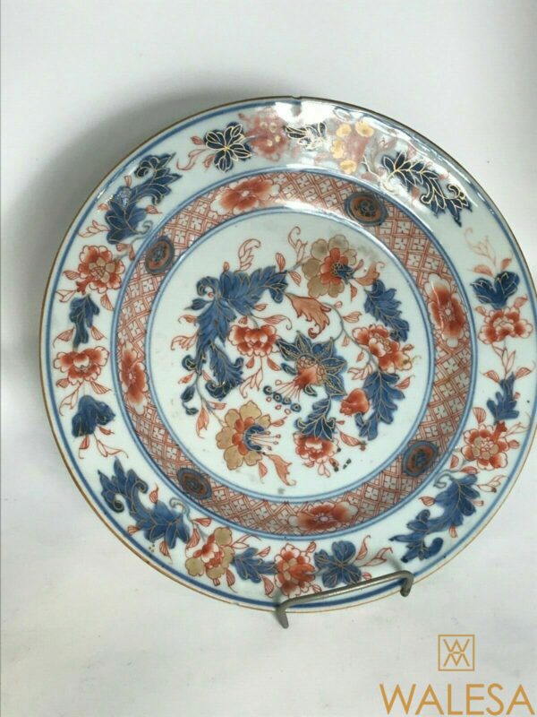Assiette porcelaine Chine fin XVIIIeme – Image 5