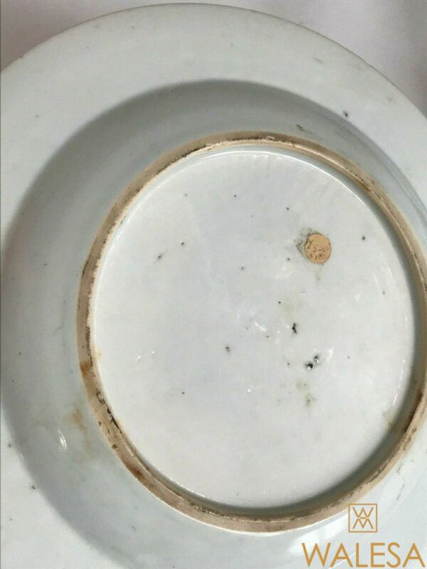 Assiette porcelaine Chine fin XVIIIeme – Image 8