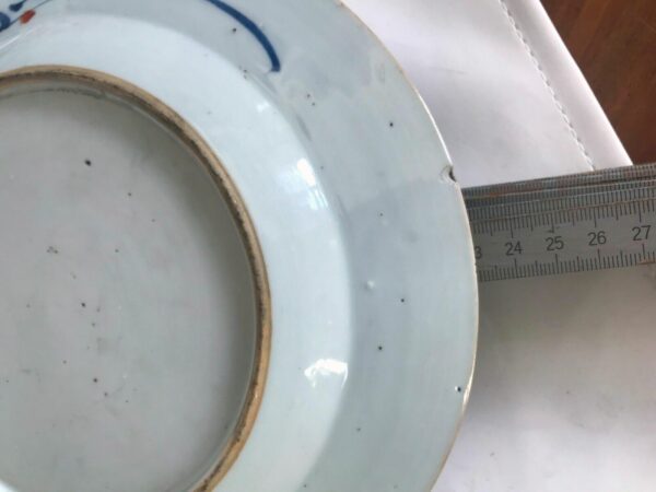 Assiette porcelaine Chine XVIIIeme – Image 5
