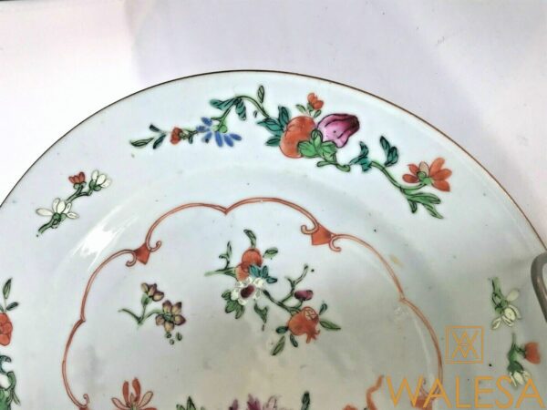 Assiette porcelaine Chine XVIIIeme – Image 4