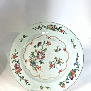 Assiette porcelaine Chine XVIIIeme