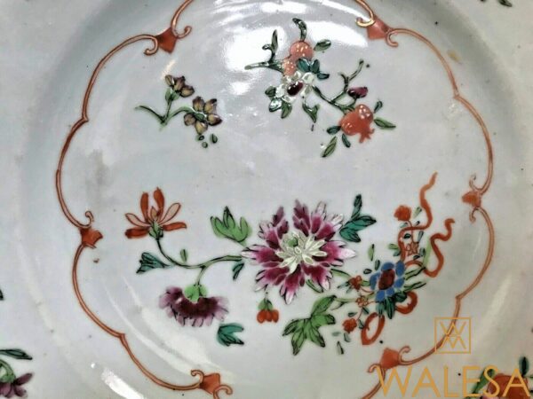 Assiette porcelaine Chine XVIIIeme – Image 2