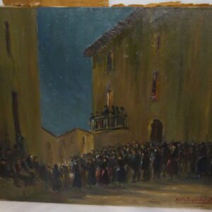 Bardolet Josep Coll Huile sur toile