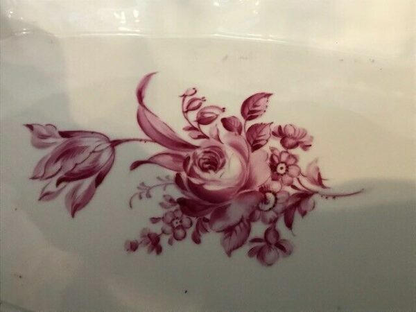 Coupe en porcelaine Von Schierholz Allemagne XXème – Image 4