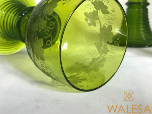 Cristal de Bohême 6 Roemers fin XIXème – Image 5