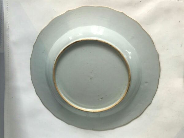 Grande assiette porcelaine Chine XVIIIe – Image 4