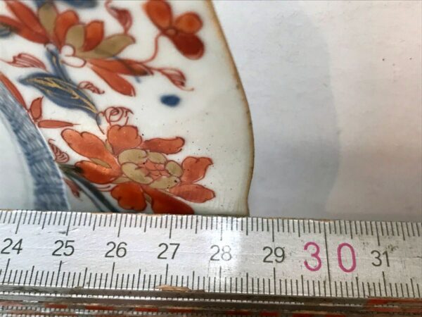 Grande assiette porcelaine Chine XVIIIe – Image 5