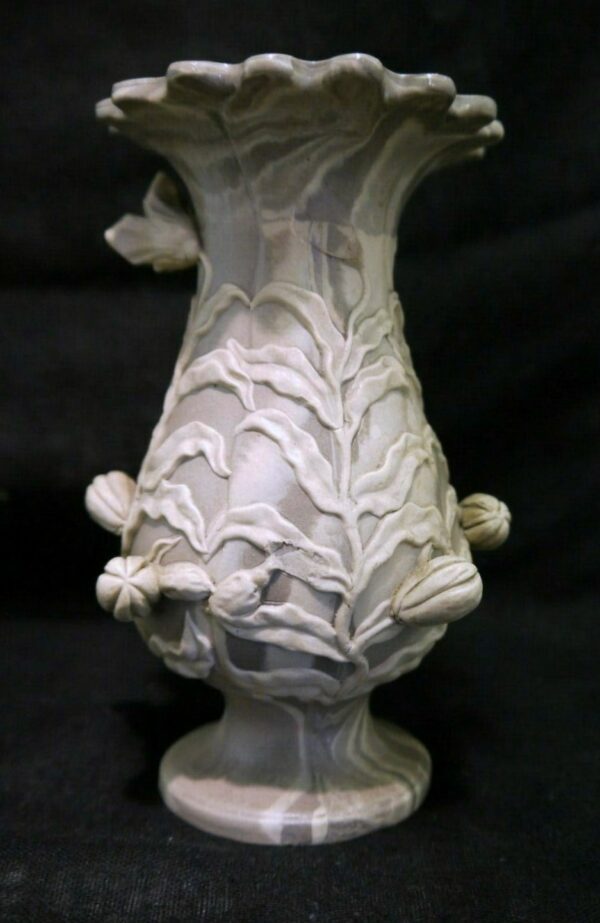 Vase en grès fin BOCH Frères Kèramis vers 1850