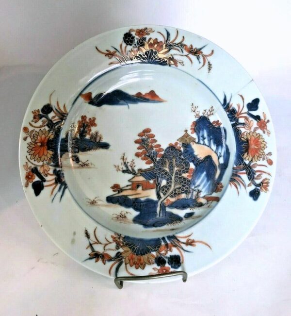 assiette porcelaine de Chine XVIIIe