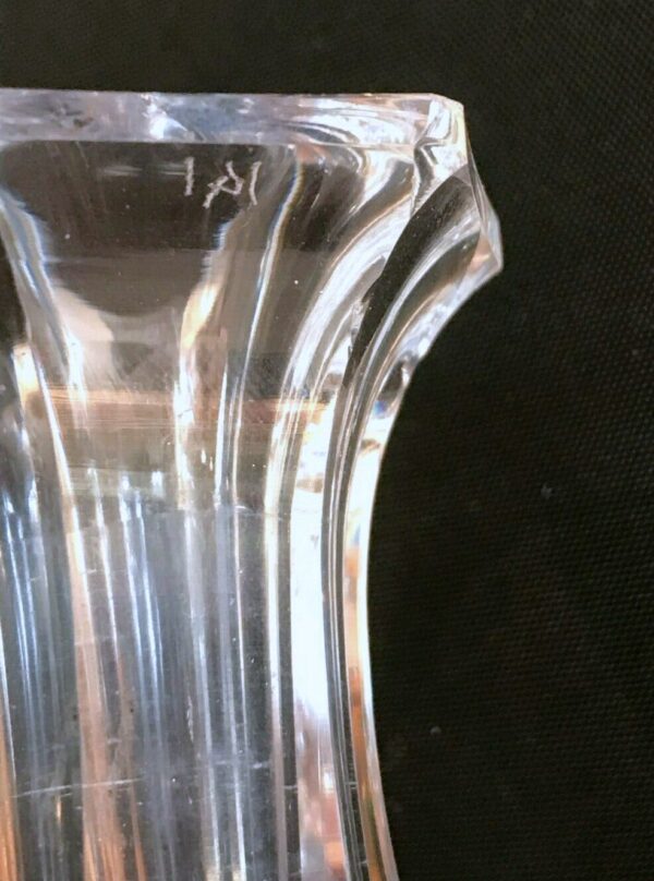 petite carafe fin XIXe et son bouchon d'origine – Image 5