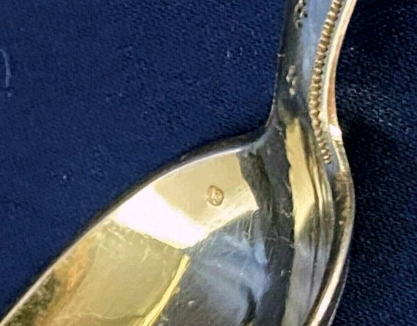 10 cuillères à café argent et vermeil – Image 6