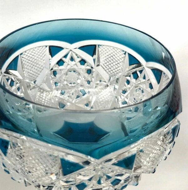 6 verres en cristal Val Saint Lambert – Image 10