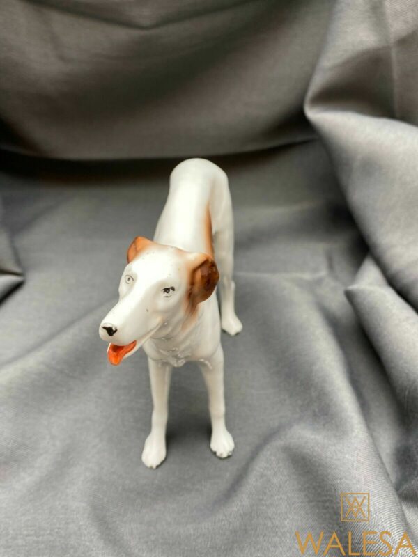 Chien en porcelaine vers 1900 – Image 3