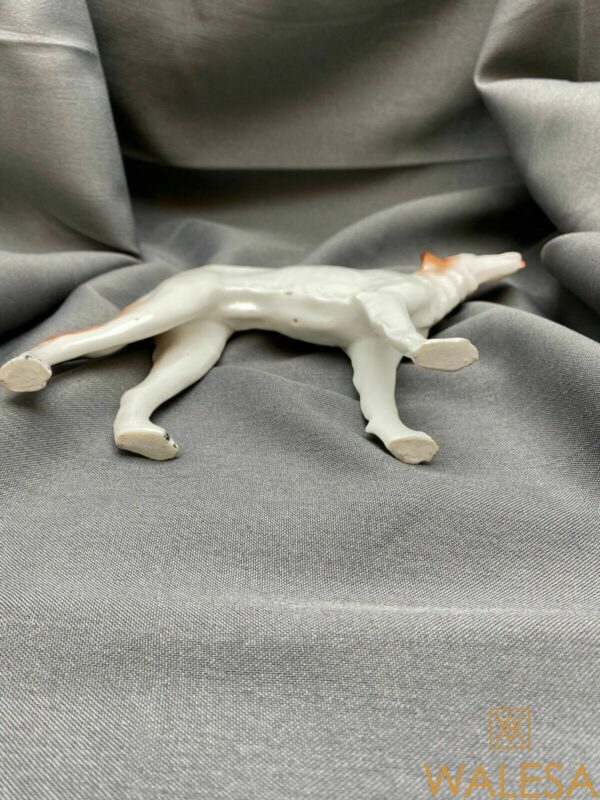 Chien en porcelaine vers 1900 – Image 7