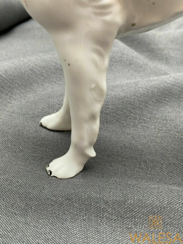Chien en porcelaine vers 1900 – Image 8