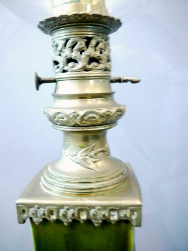Lampe à huile Céramique et Bronze - XIXéme – Image 7