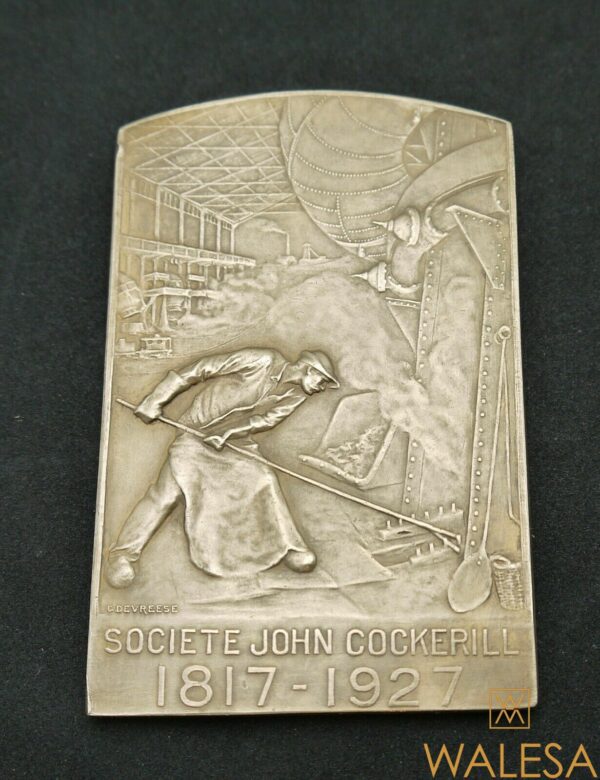 Médaille bronze John Cockerill Lemaire Devreese – Image 3