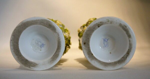 Paire de vases C. G. Schierholz & Sohn Porzellanmanufaktur Plaue – Image 8