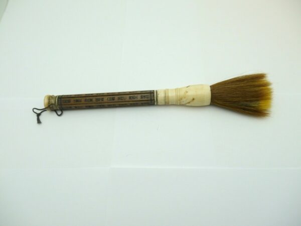 Pinceau de Calligraphie Chine Bois et os – Image 3