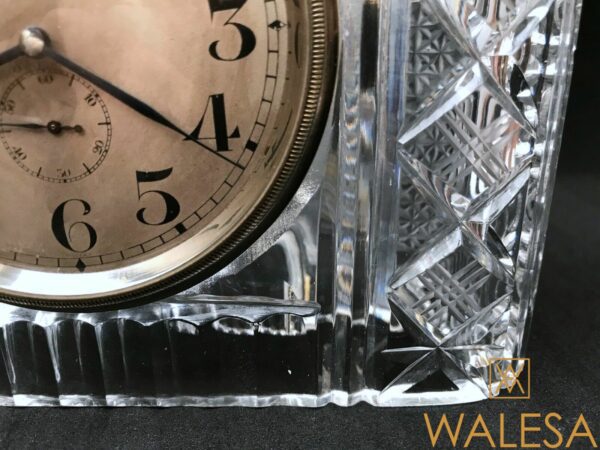 Rare PENDULETTE cristal VAL SAINT LAMBERT 1908 – Image 6