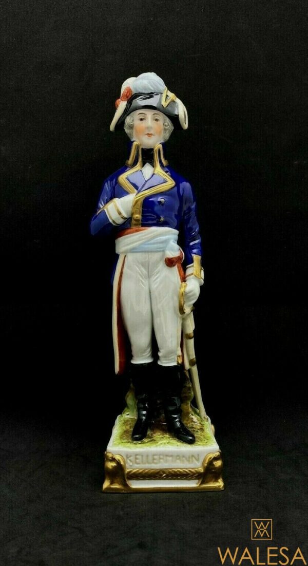 Statuette porcelaine allemande Napoléon SCHEIBE Albasch – Image 7