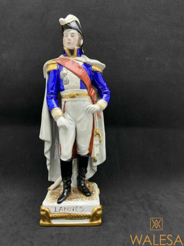 Statuette porcelaine allemande Napoléon SCHEIBE Albasch