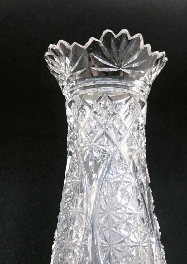 VASE taille riche - Cristal VAL SAINT LAMBERT - Liège – Image 3