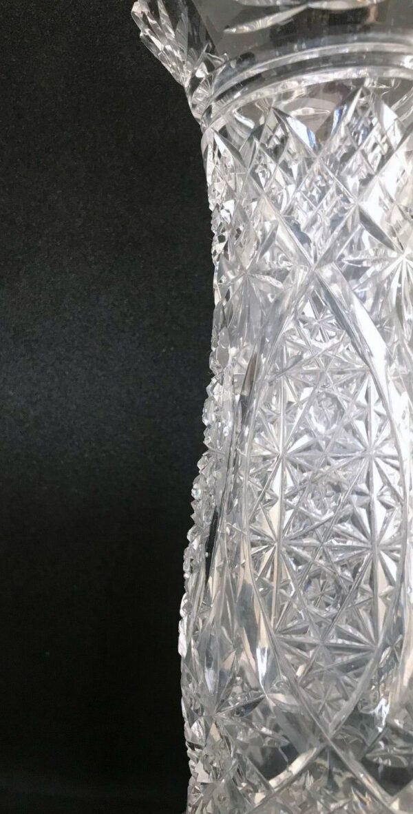 VASE taille riche - Cristal VAL SAINT LAMBERT - Liège – Image 5